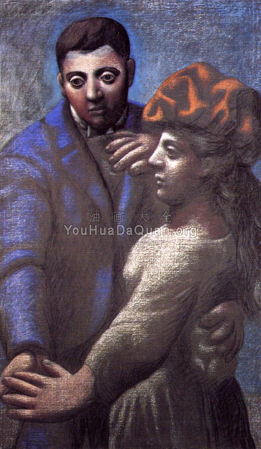 乡村舞蹈 - 巴勃罗·毕加索